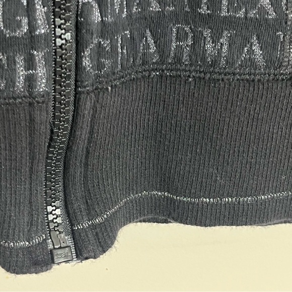 Women’s Armani Exchange All Over Logo Sweatshirt & Sweatpants Top Med Pants Sm - Picture 6 of 16